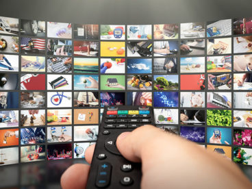 Television streaming video. Media TV on demand ott advertising