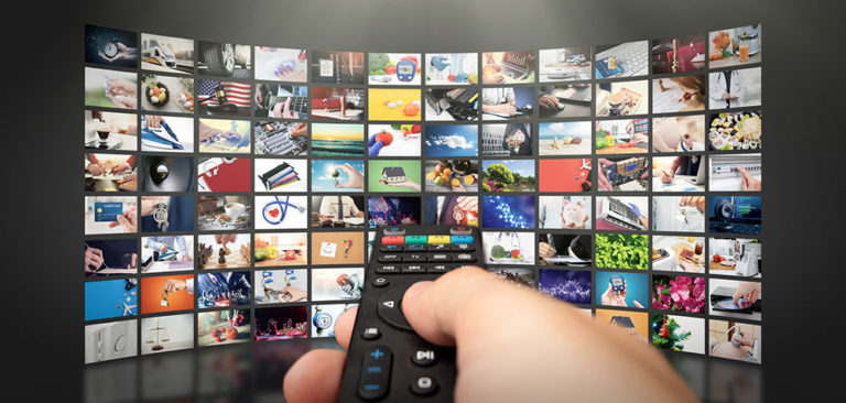 Television streaming video. Media TV on demand ott advertising
